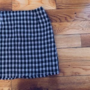Plaid skirt